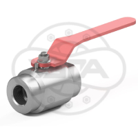Кран шаровой разборный двухсоставной муфтовый Dn10 Pn16 12Х18Н10Т 11нж45п