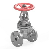 Клапан запорный Dn150 Pn16 фланцевый 20ГЛ 15лс65нж