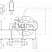 Кран шаровой разборный трехсоставной стяжной конструкции фланцевый Dn100 Pn16 12Х18Н10Т 11нж45п