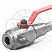 Кран шаровой манометрический Dn15 Pn16 12Х18Н10Т