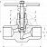 Клапан запорный Dn40 Pn63 под приварку Ст. 20 15с52нж